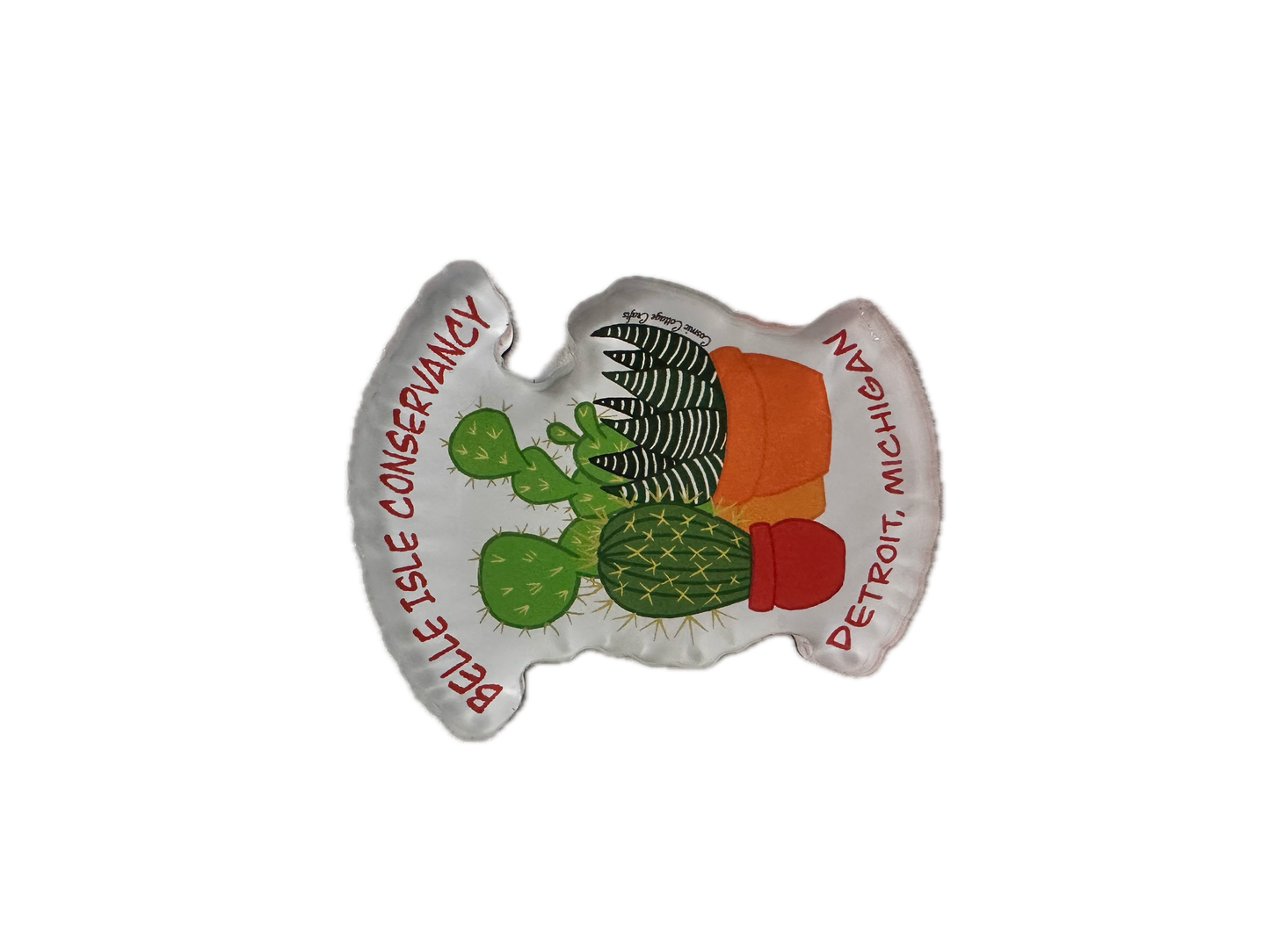 Cosmic Cottage Cactus Magnet