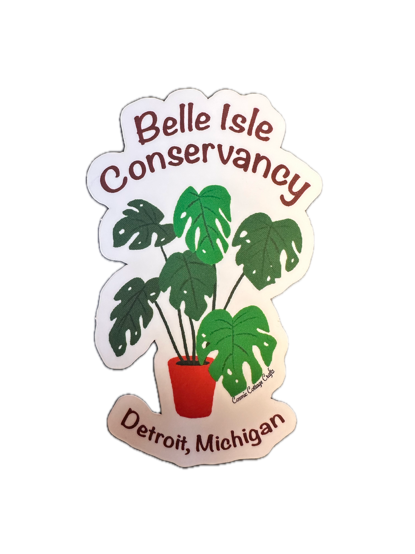 Monstera Plant Sticker