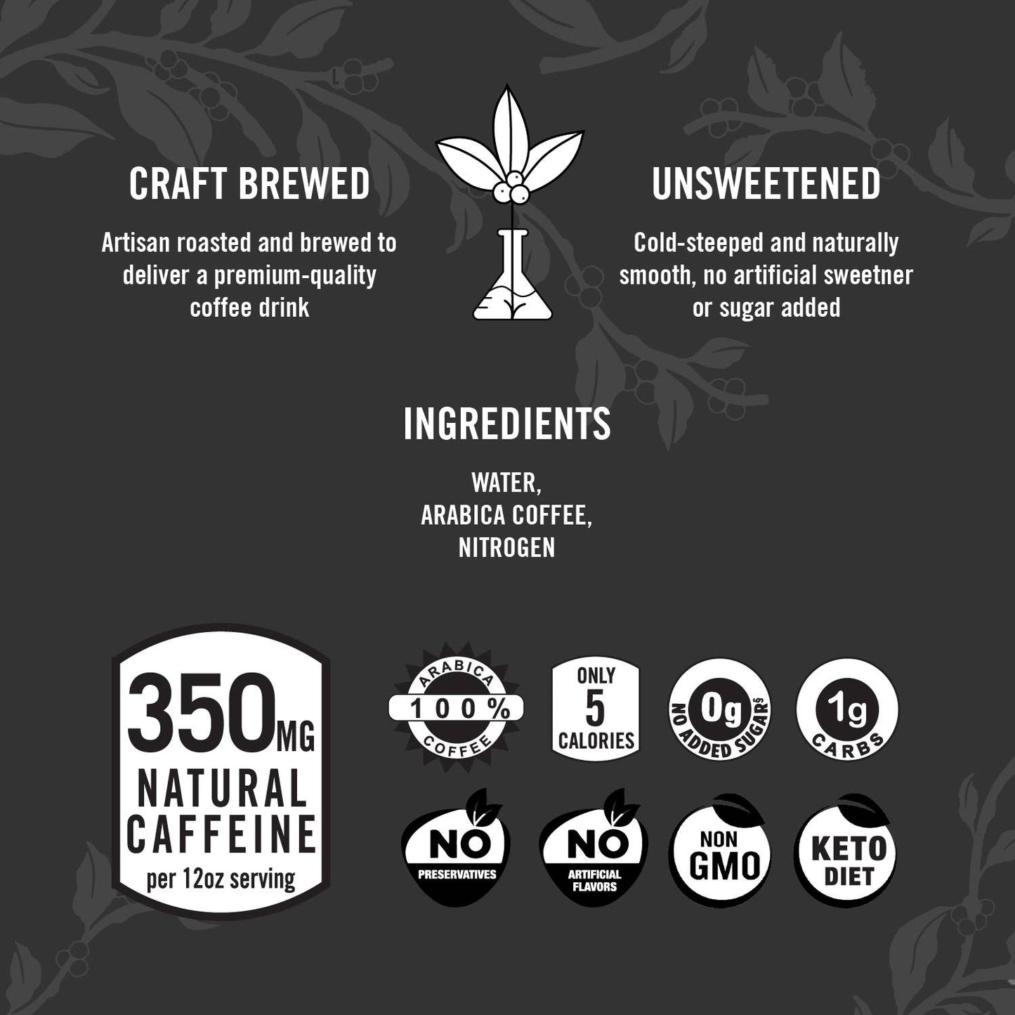 Cold Brew Coffee 12oz Cans