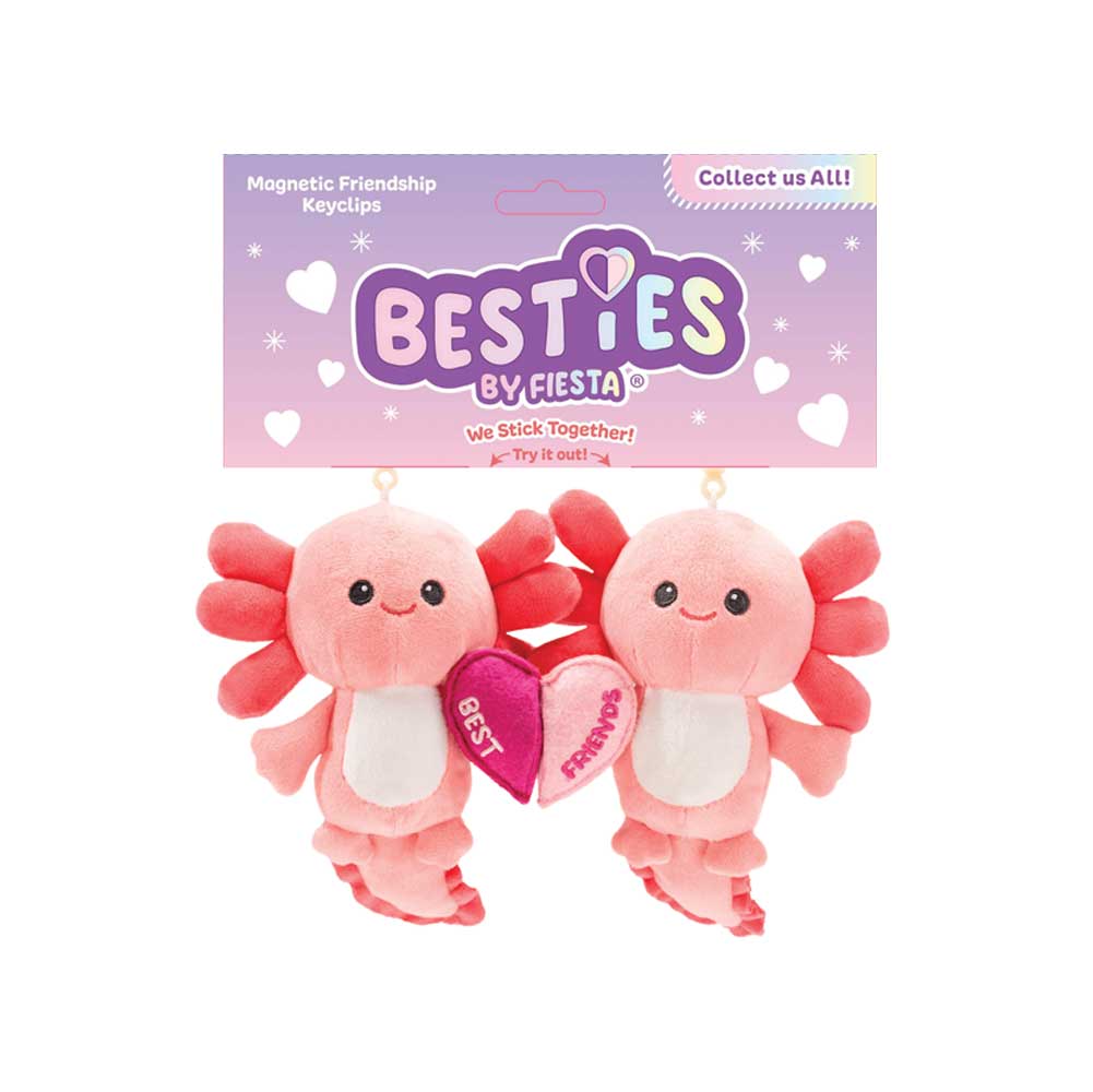 Besties - Axolotols - 5.5" Magnet Keychains