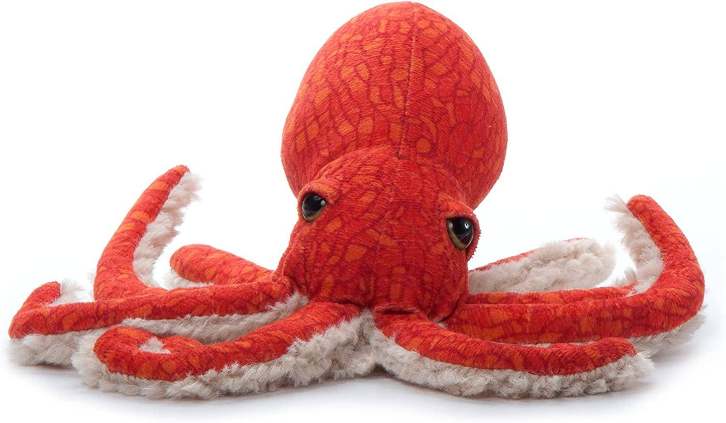 Pacific Red Octopus Plush - 8"