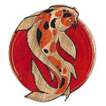 Bamboo Wood Stickers - Koi Fish
