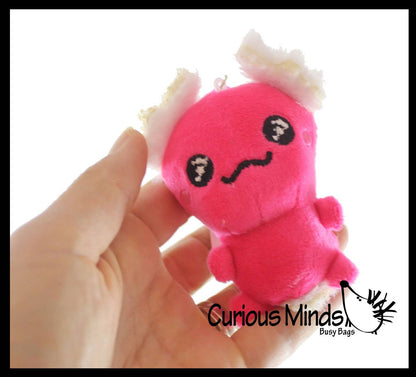 Axolotl Plush on Clip