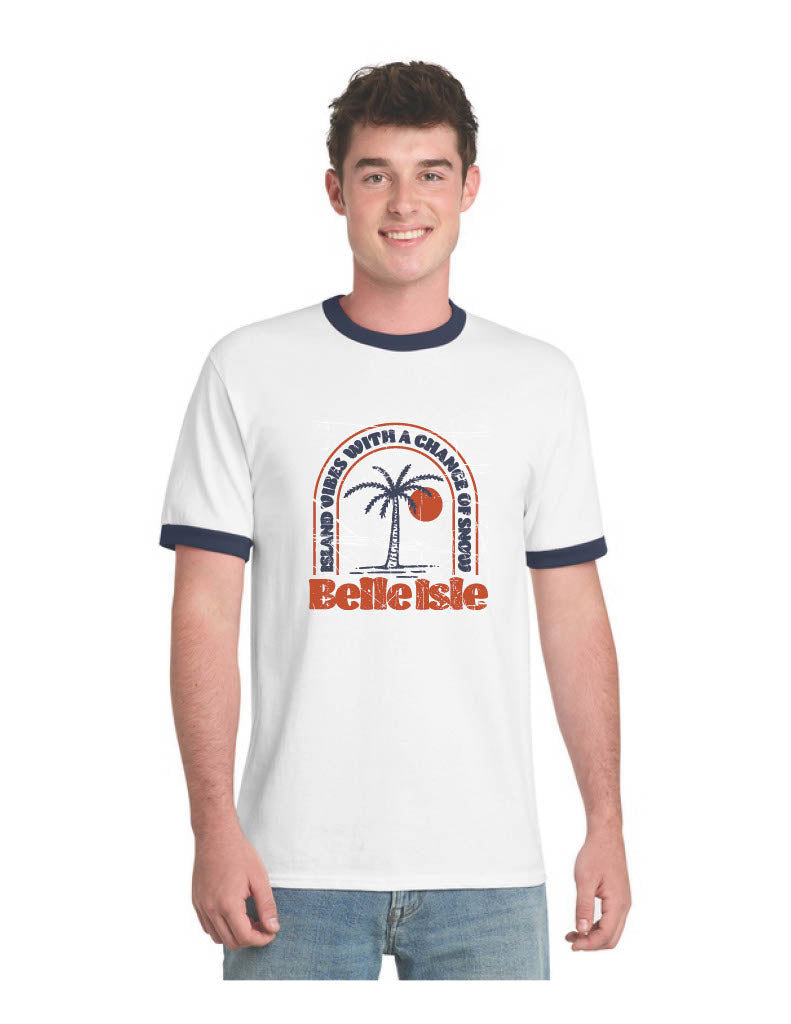 Island Vibes Ringer Tee