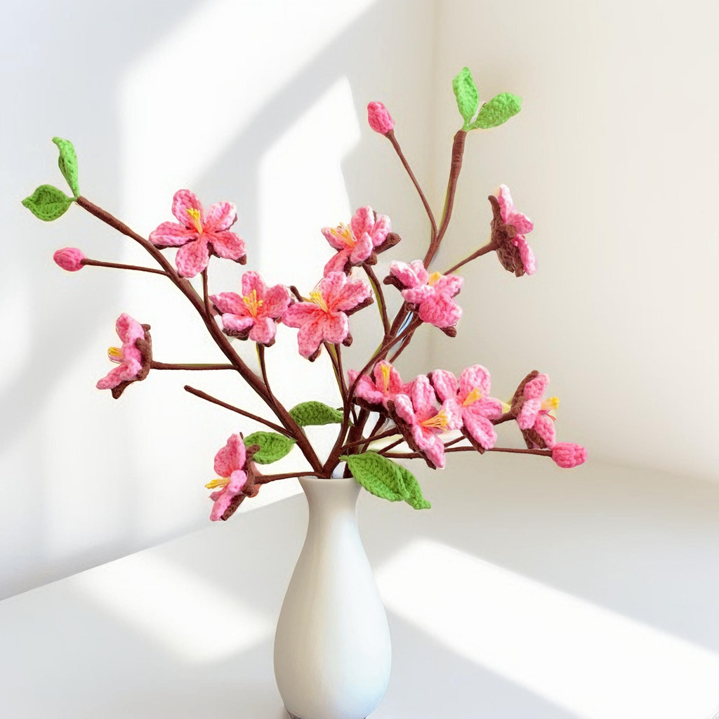 Lilyrosy（Duty free) - Lilyrosy Crochet cherry blossom, Handmade Gifts