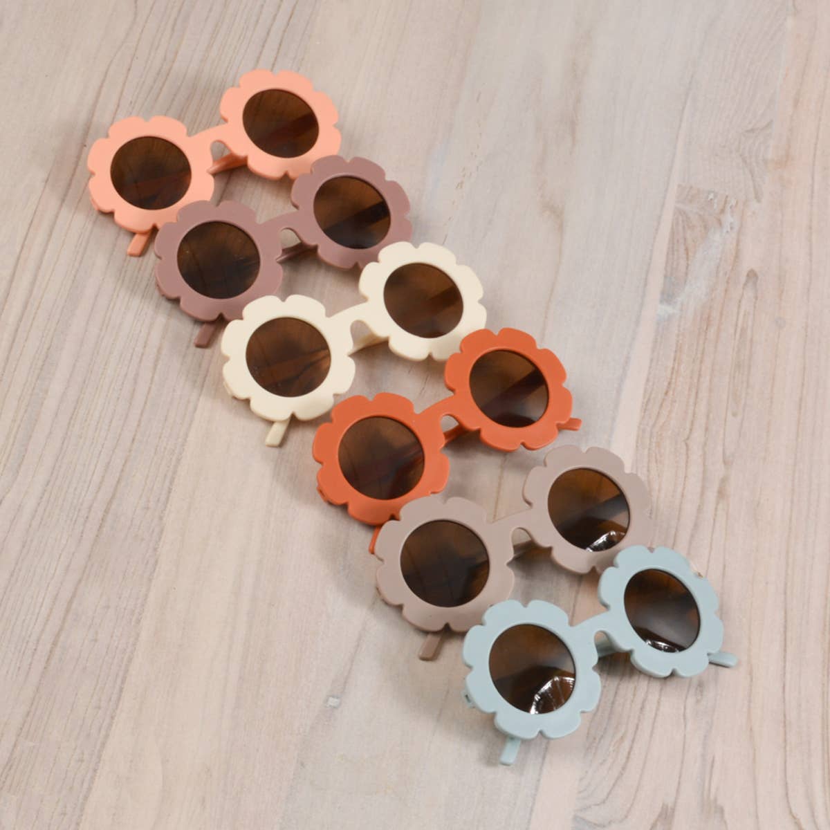 Kid's Sunflower Shape Sunglasses Eyewear