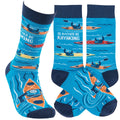 Primitives by Kathy - Rather Be Kayaking Socks