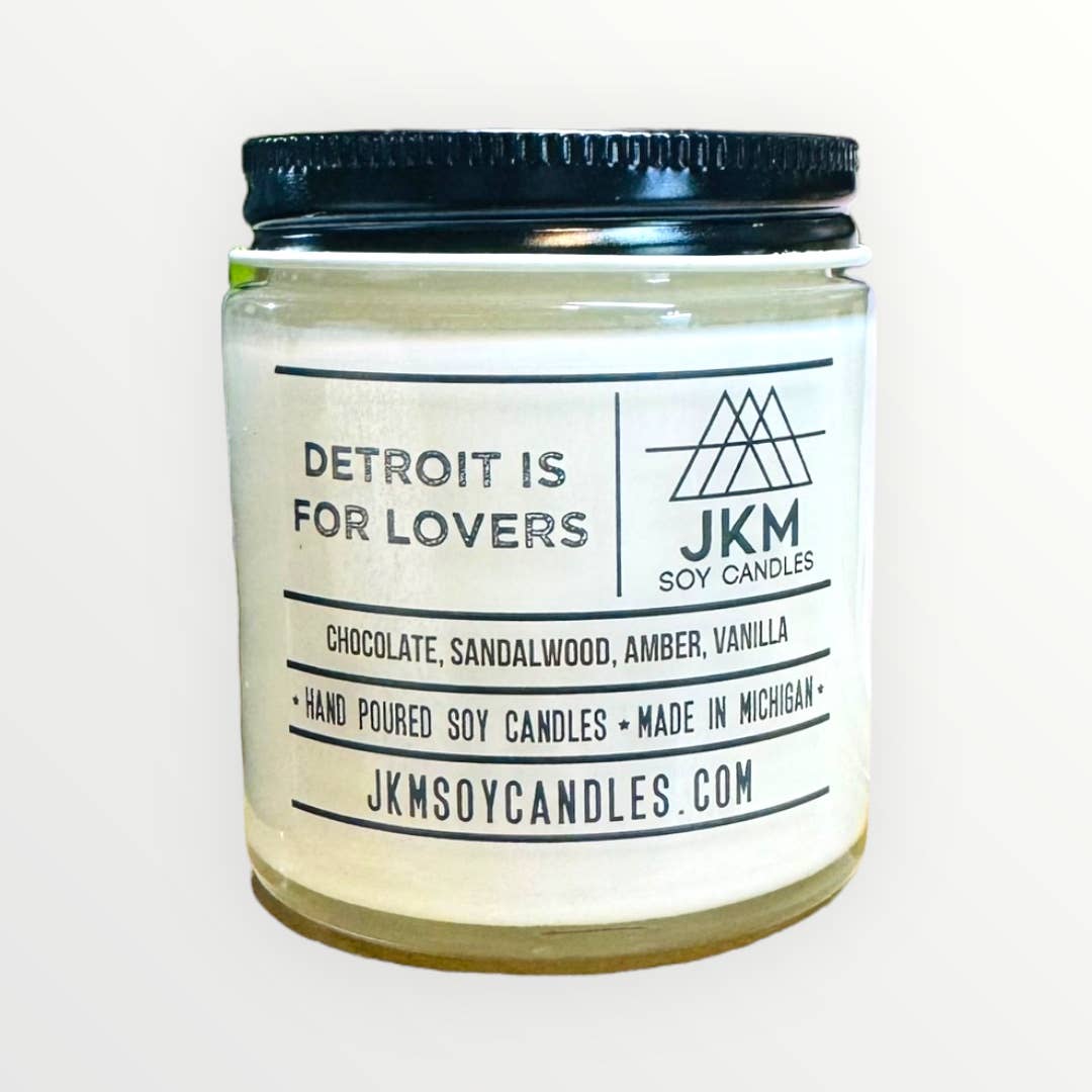 Detroit is for Lovers Candle 4oz