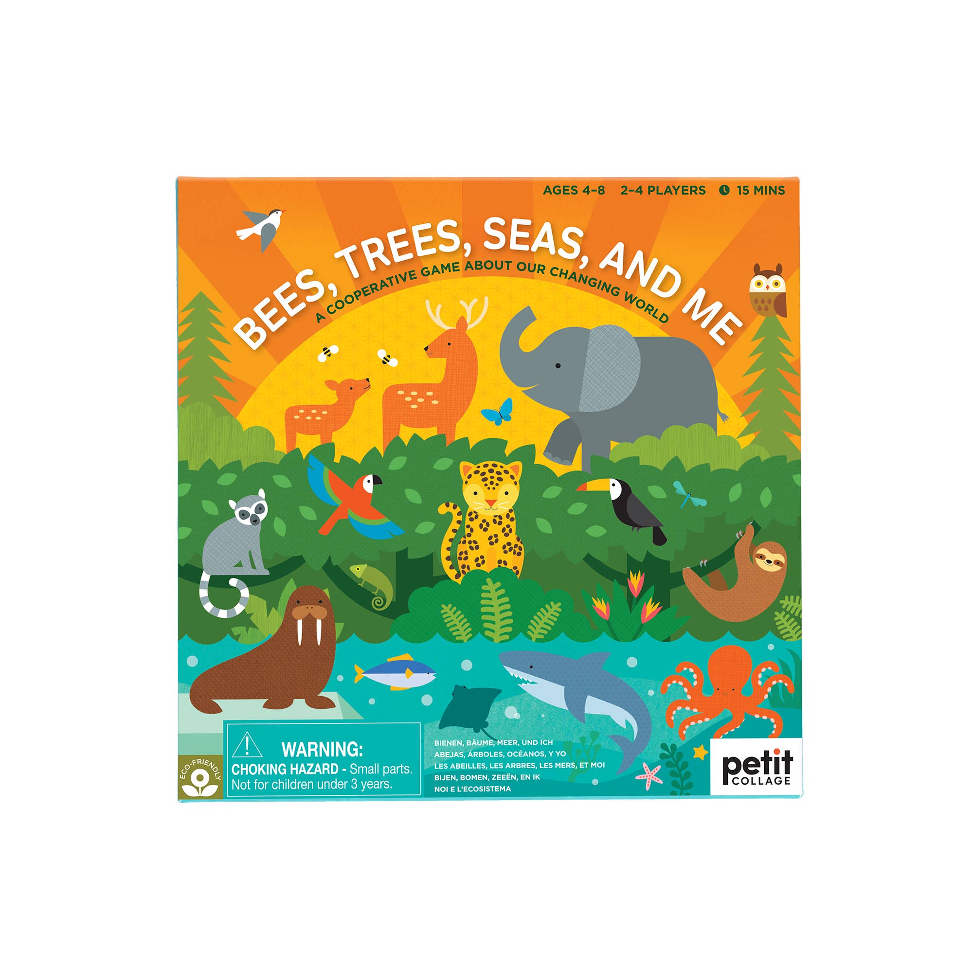 Bees, Trees, Seas, and Me Board Game