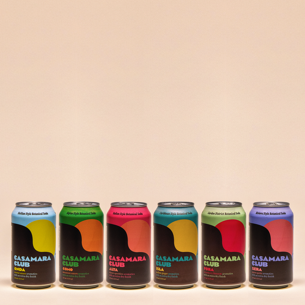 Casamara Club - COMO - Alpine-style botanical soda (24 cans/case)