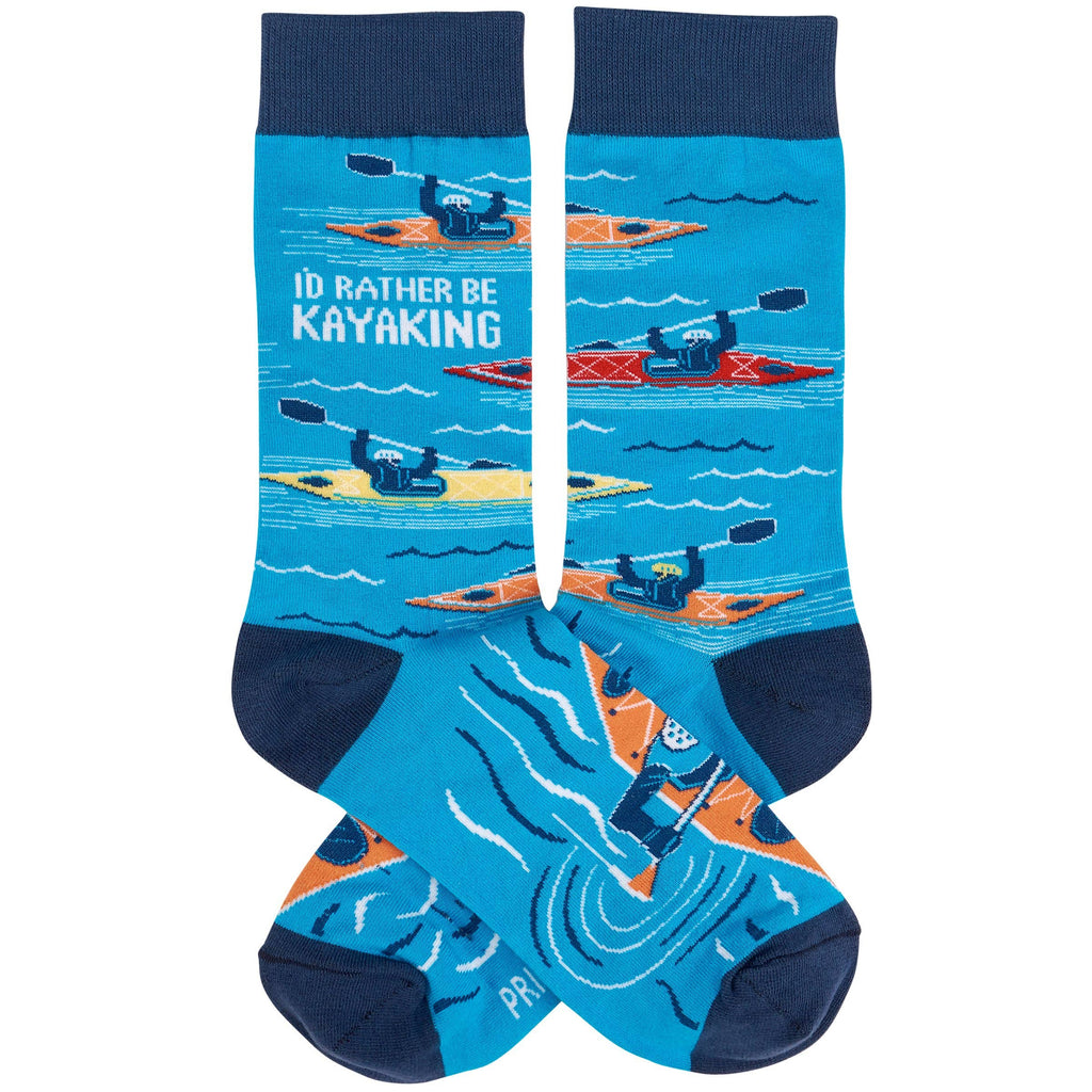 Primitives by Kathy - Rather Be Kayaking Socks