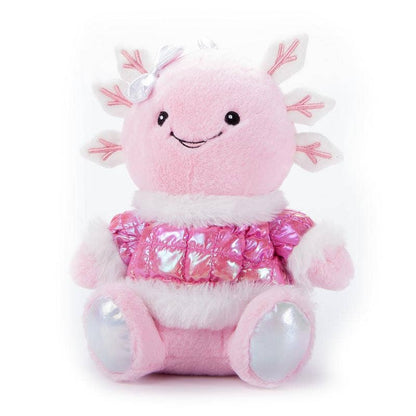 Holiday Icey Axolotl Small 9"