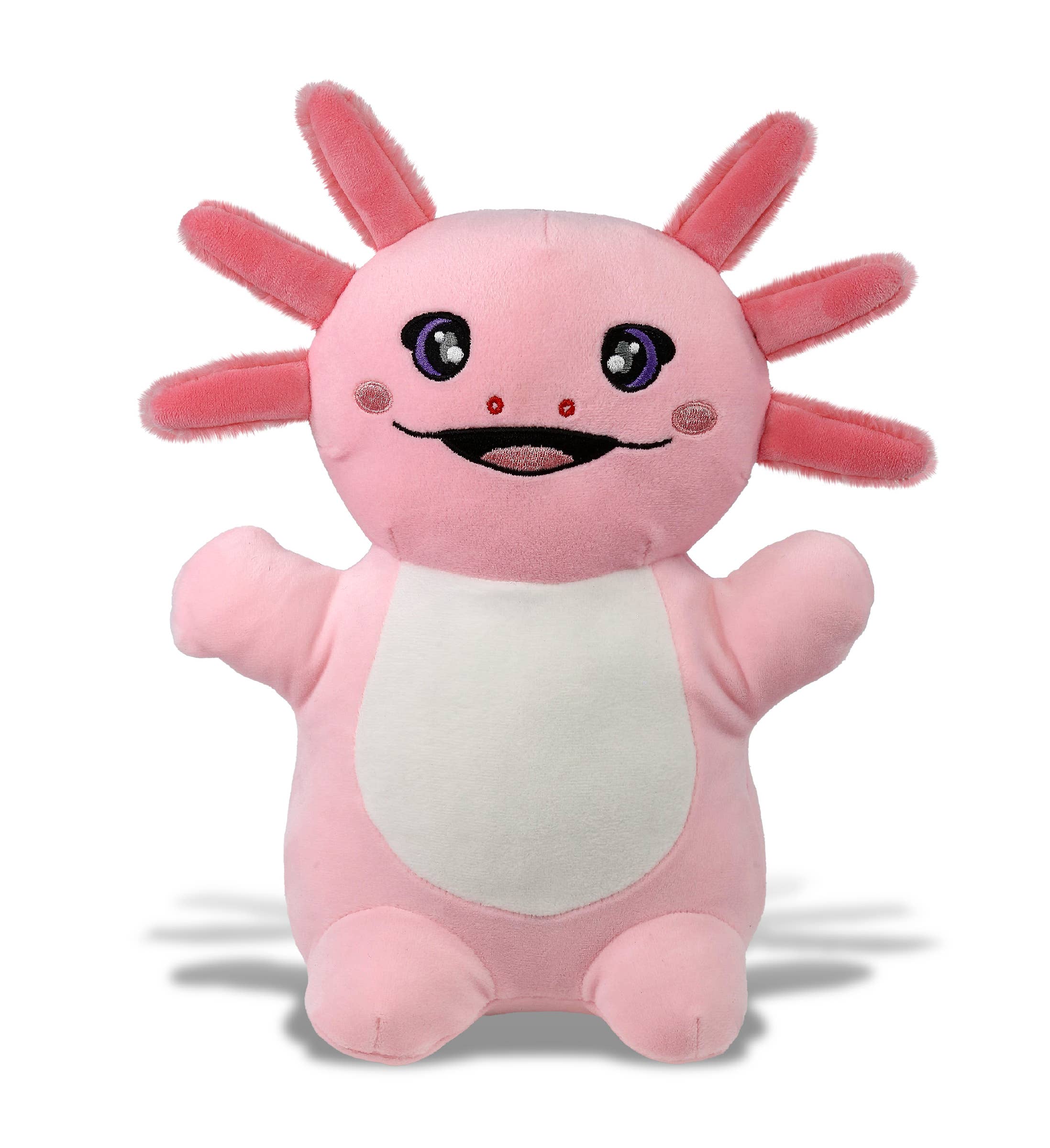 Snug-Mooshies Plush - Standing Axolotl
