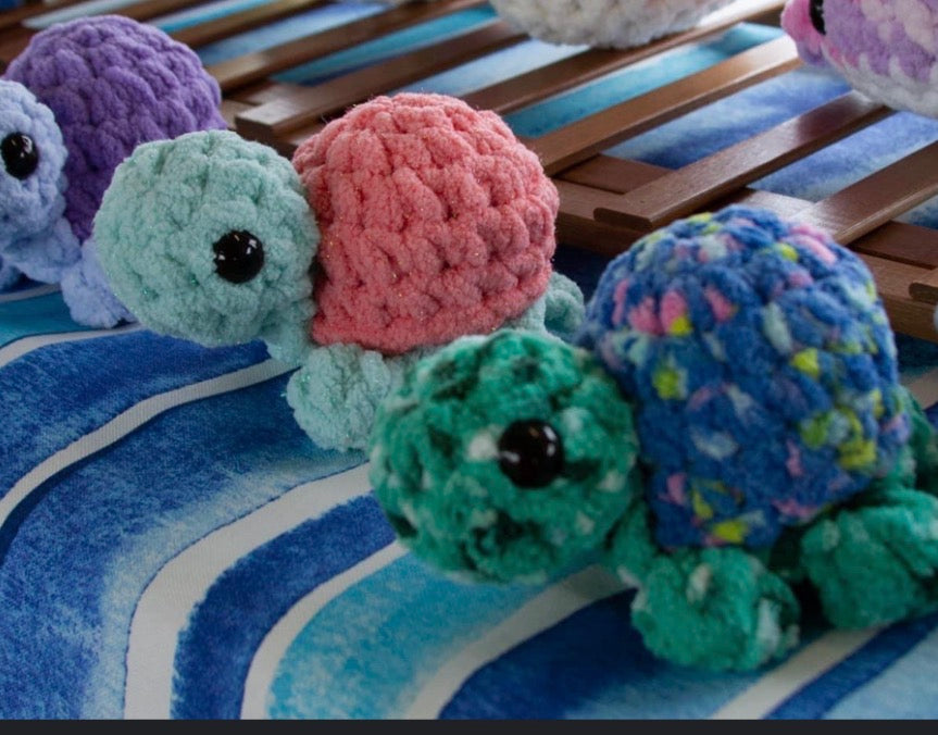 Small Turtle Crochet Plush