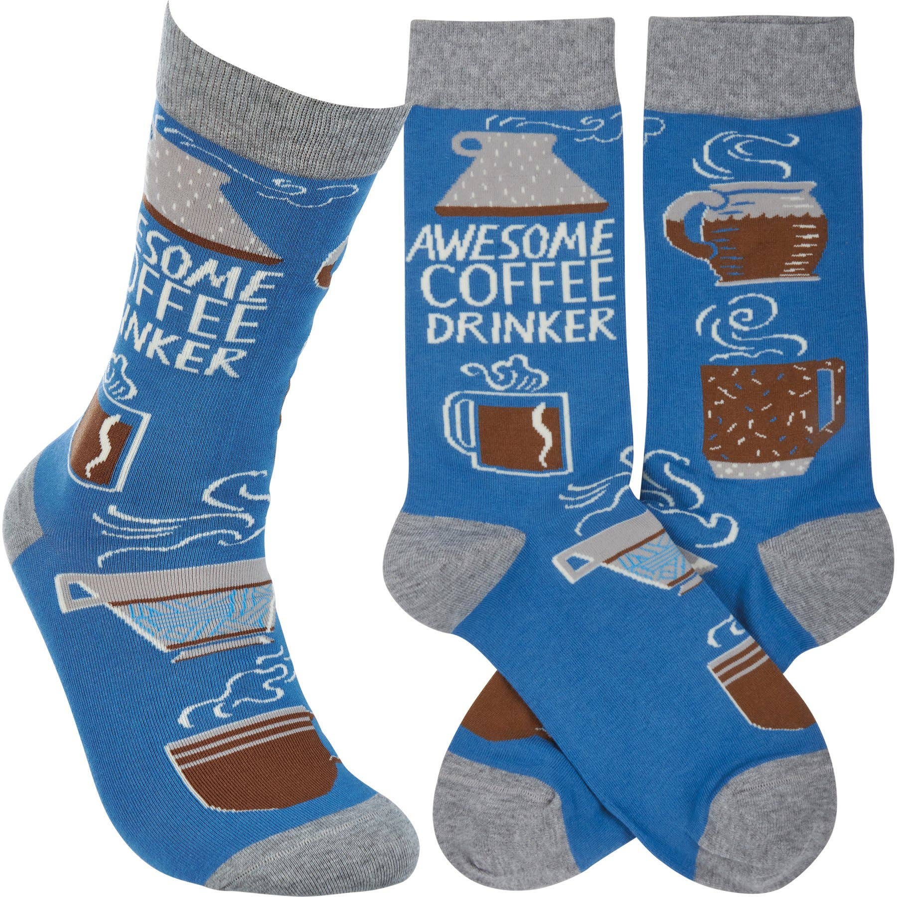Primitives by Kathy - Awesome Coffee Drinker Socks