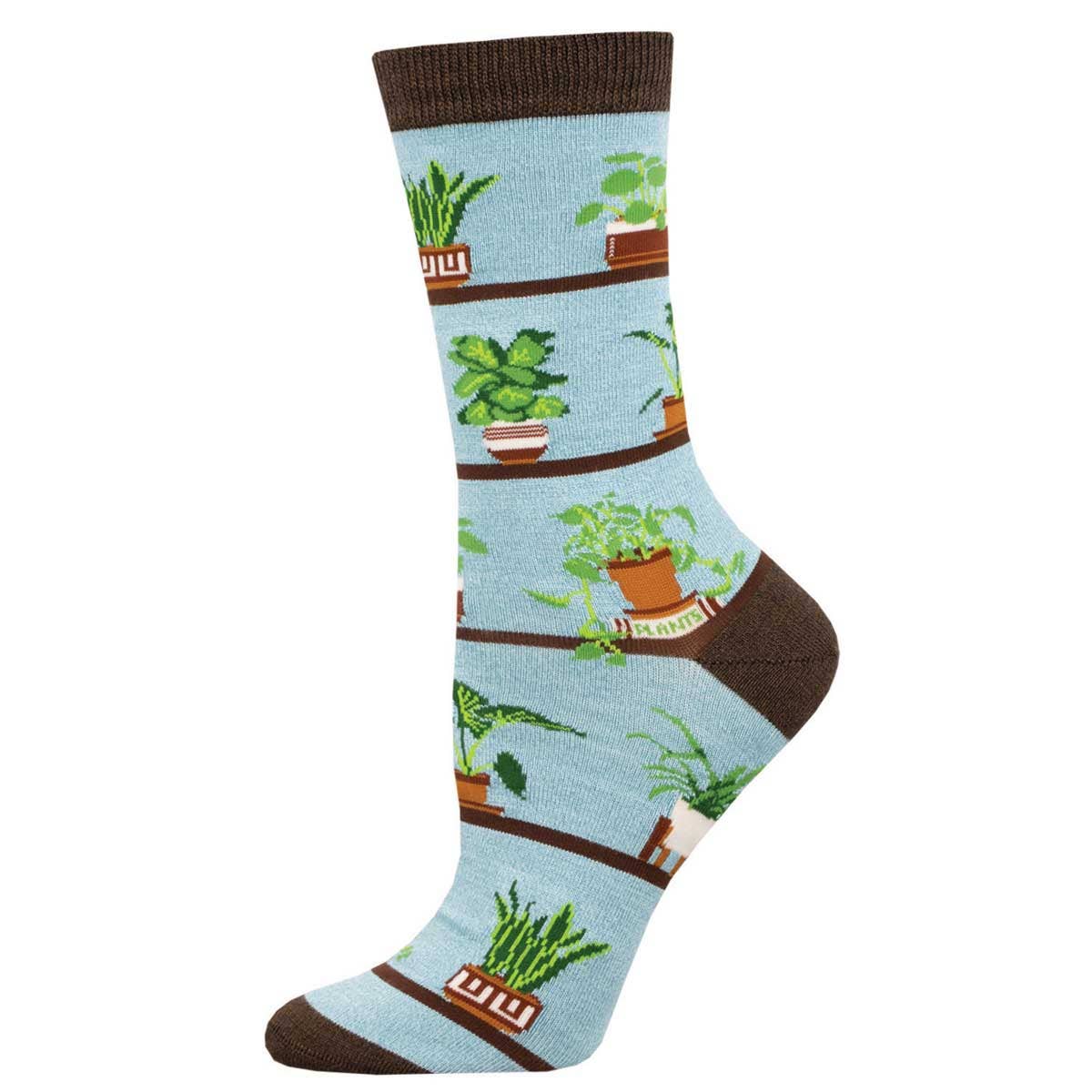 Houseplants Adult Socks