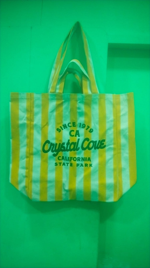 Striped Canvas Tote bag - Alo Organic International