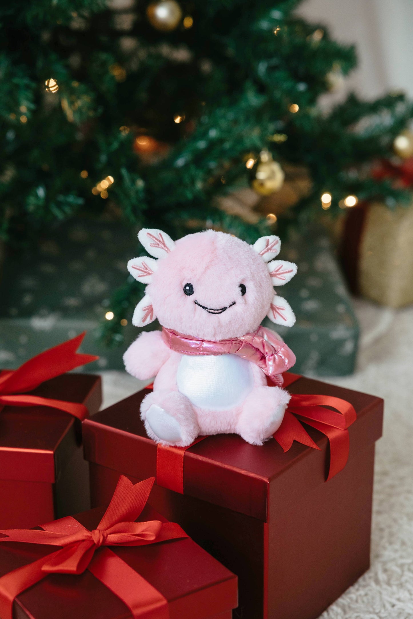 Holiday Icey Axolotl Extra Small 6"
