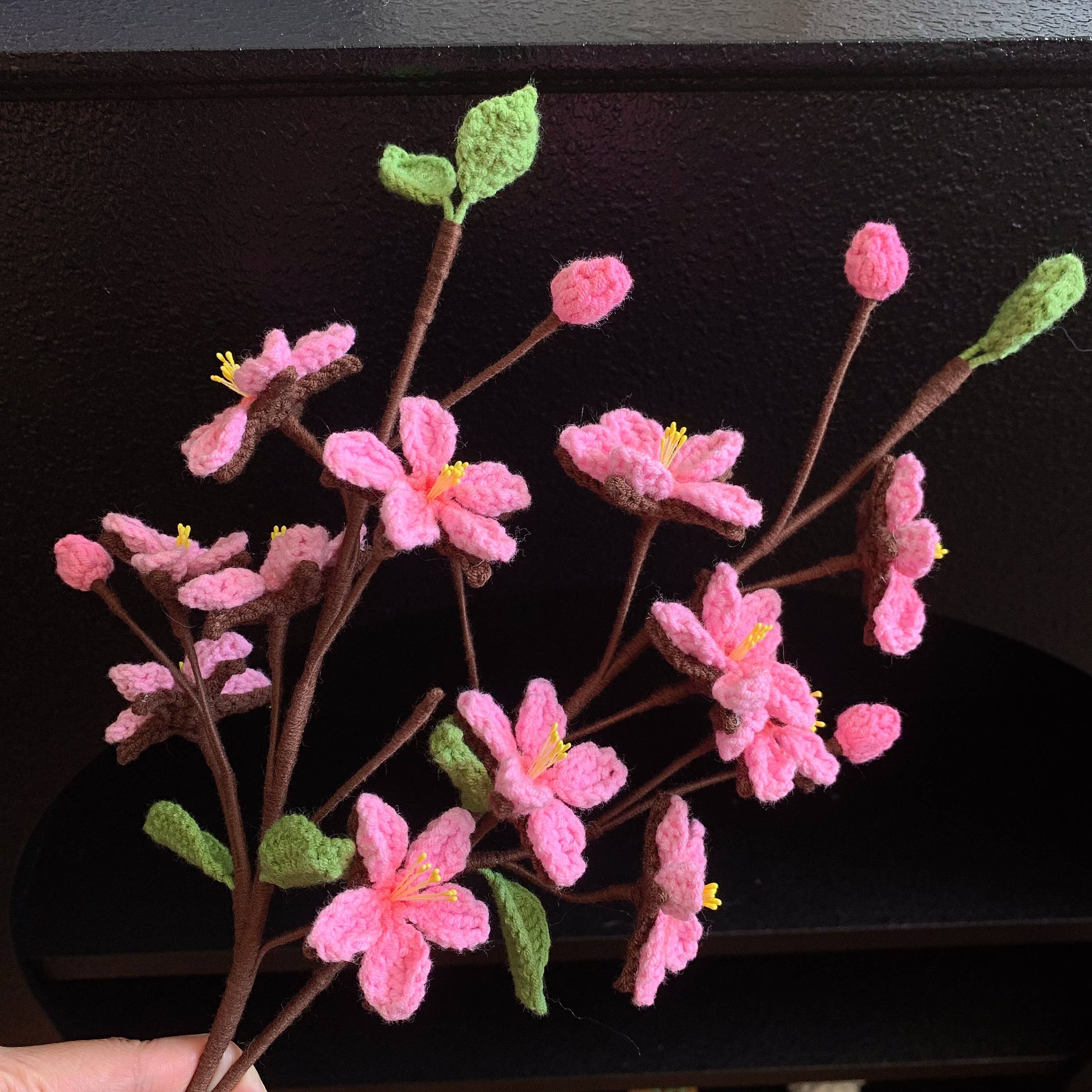Lilyrosy（Duty free) - Lilyrosy Crochet cherry blossom, Handmade Gifts