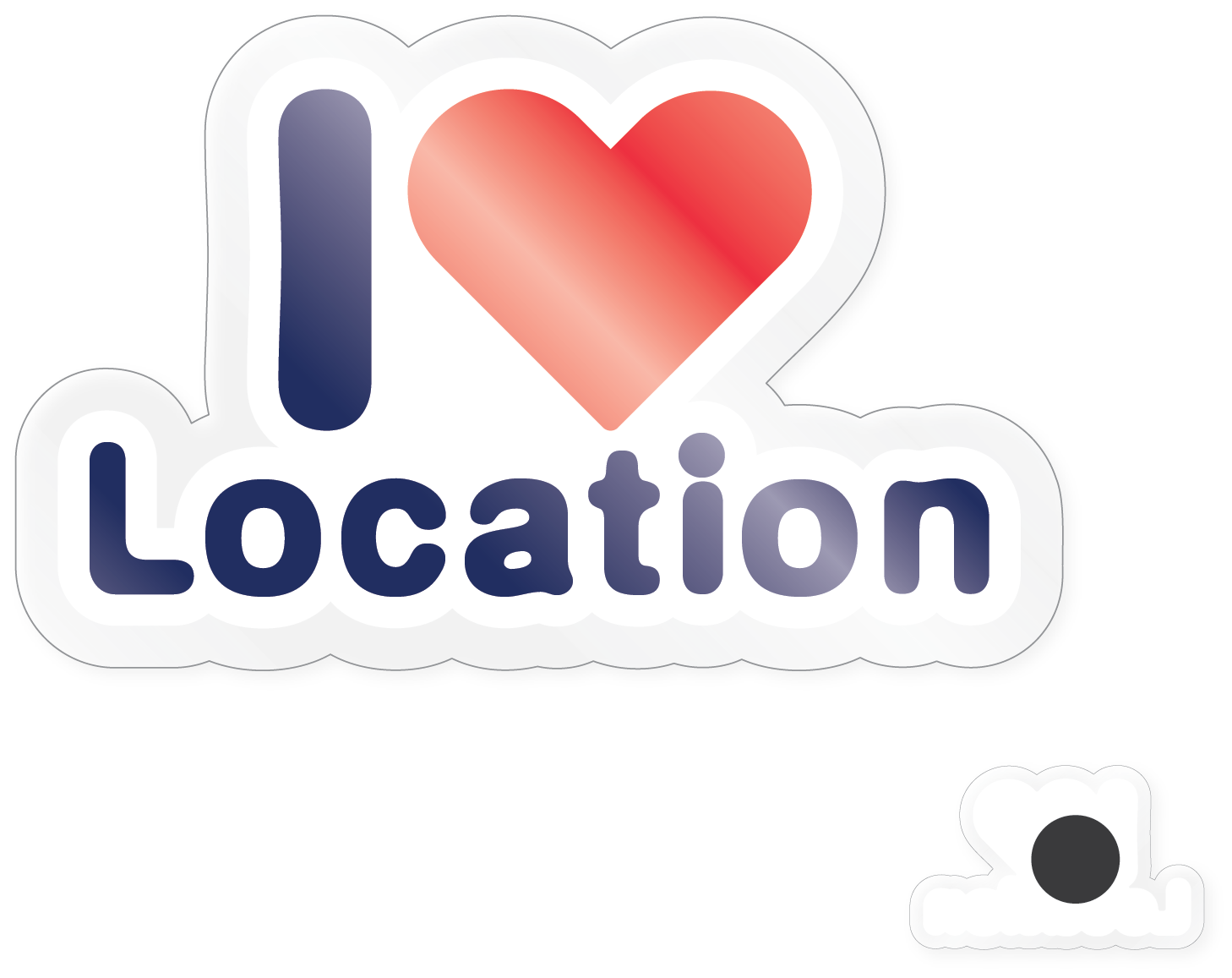 I Heart Belle Isle Magnet