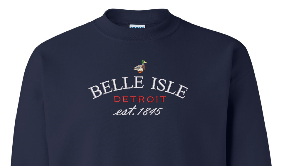 Belle Isle Park Duck Crewneck