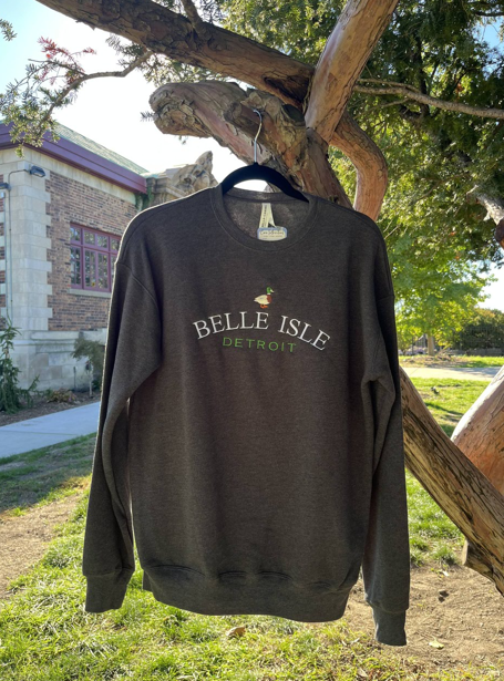 Duck Embroidered Crewneck Sweatshirt