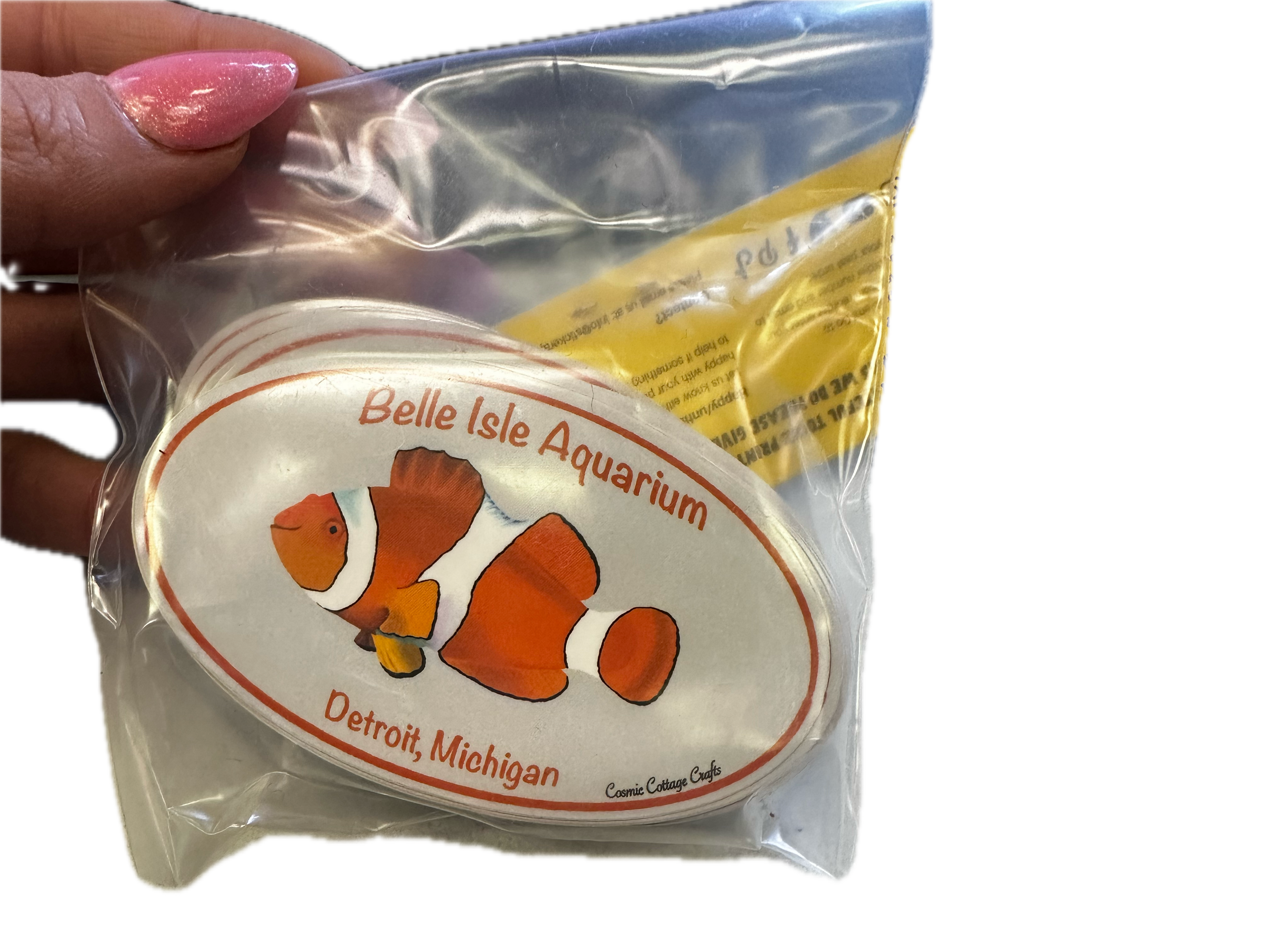 Cosmic Cottage Clownfish Sticker