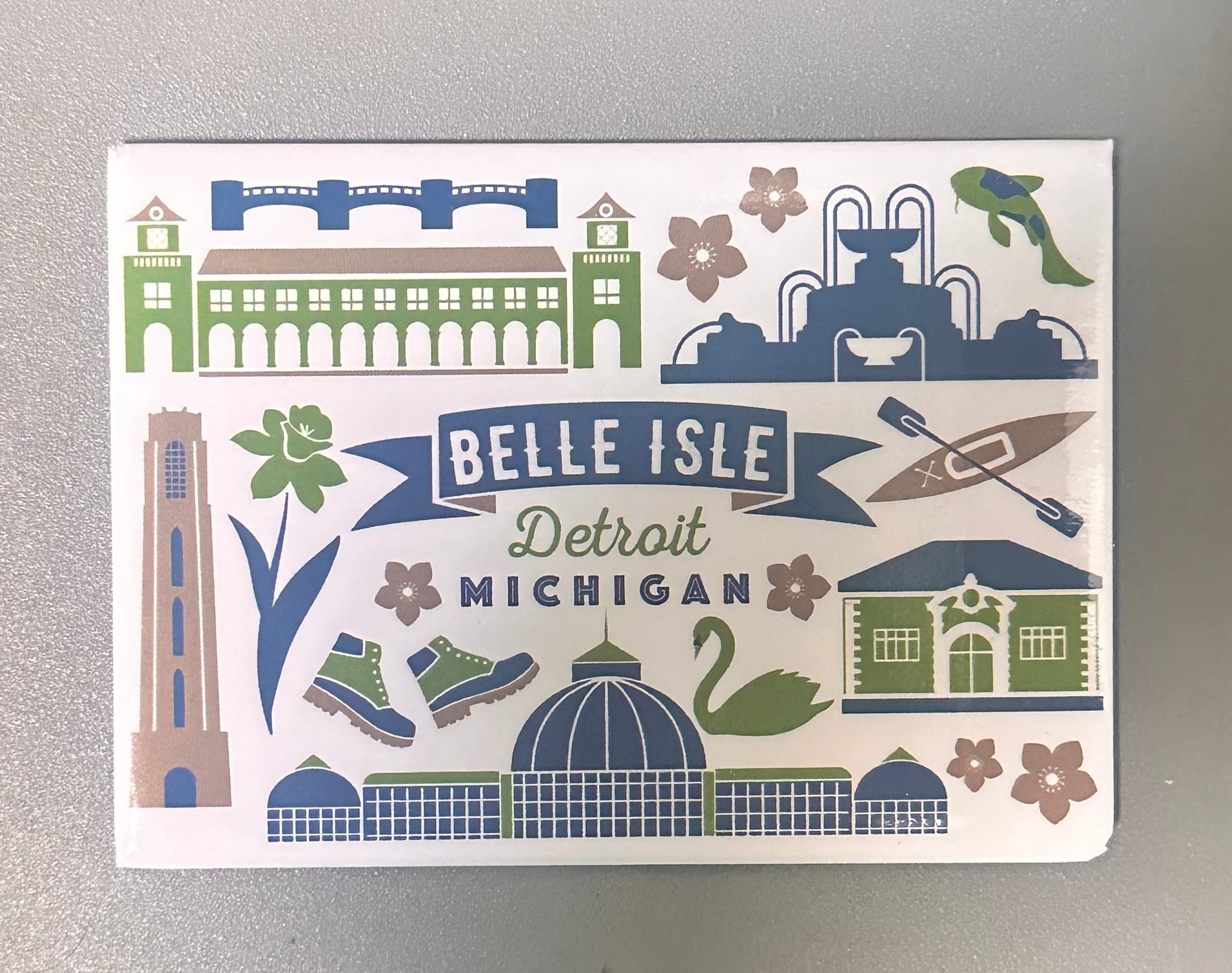 Belle Isle Landmark magnet