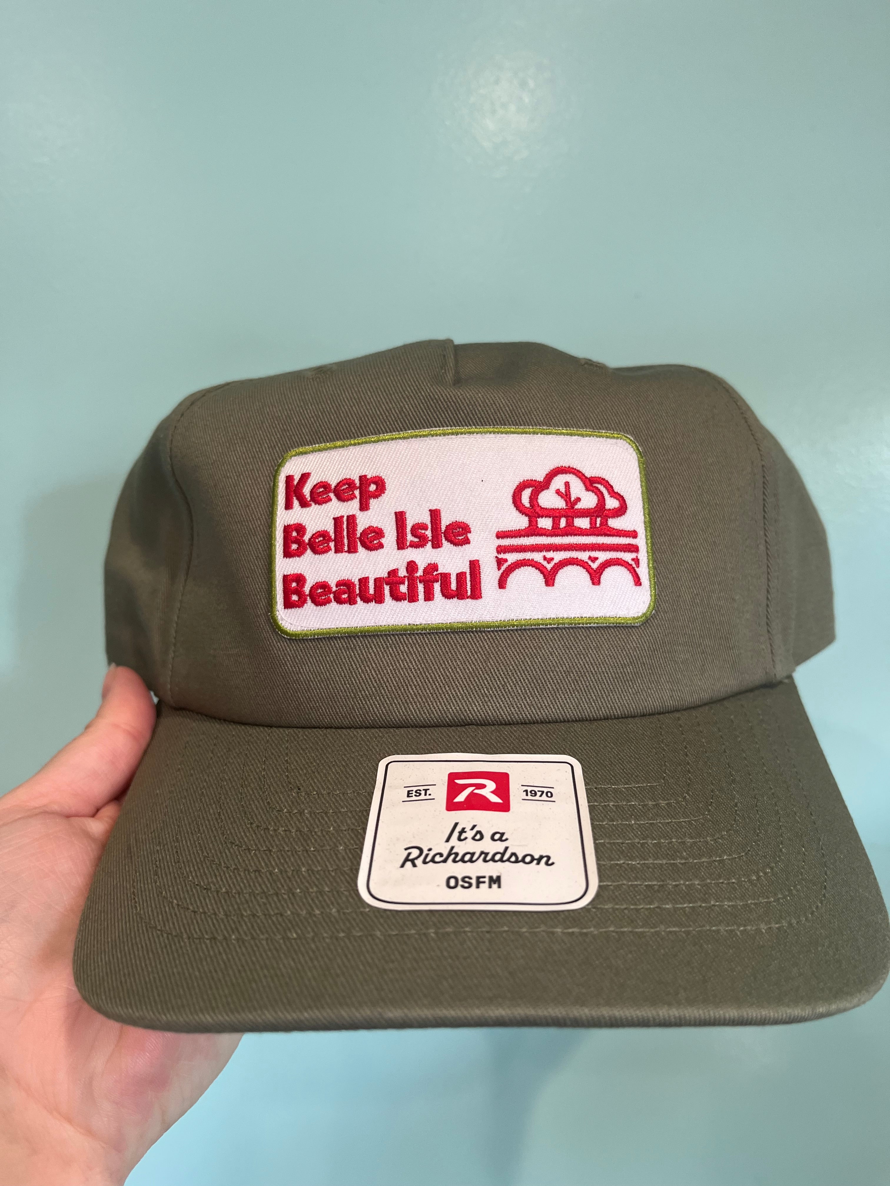 Keep Belle Isle Beautiful Cap