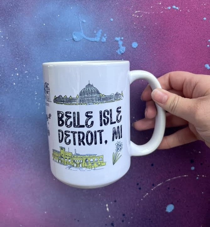 Belle Isle Park Icons Mug
