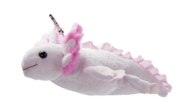Backpack Clip Axolotl 7"