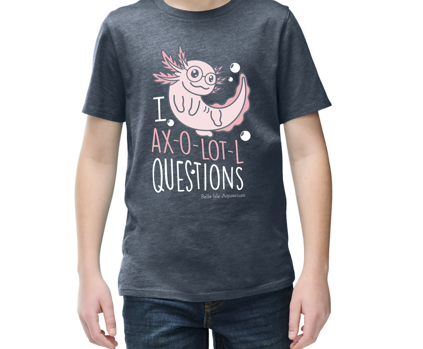 Ax-o-lot-l Questions Kids Tee