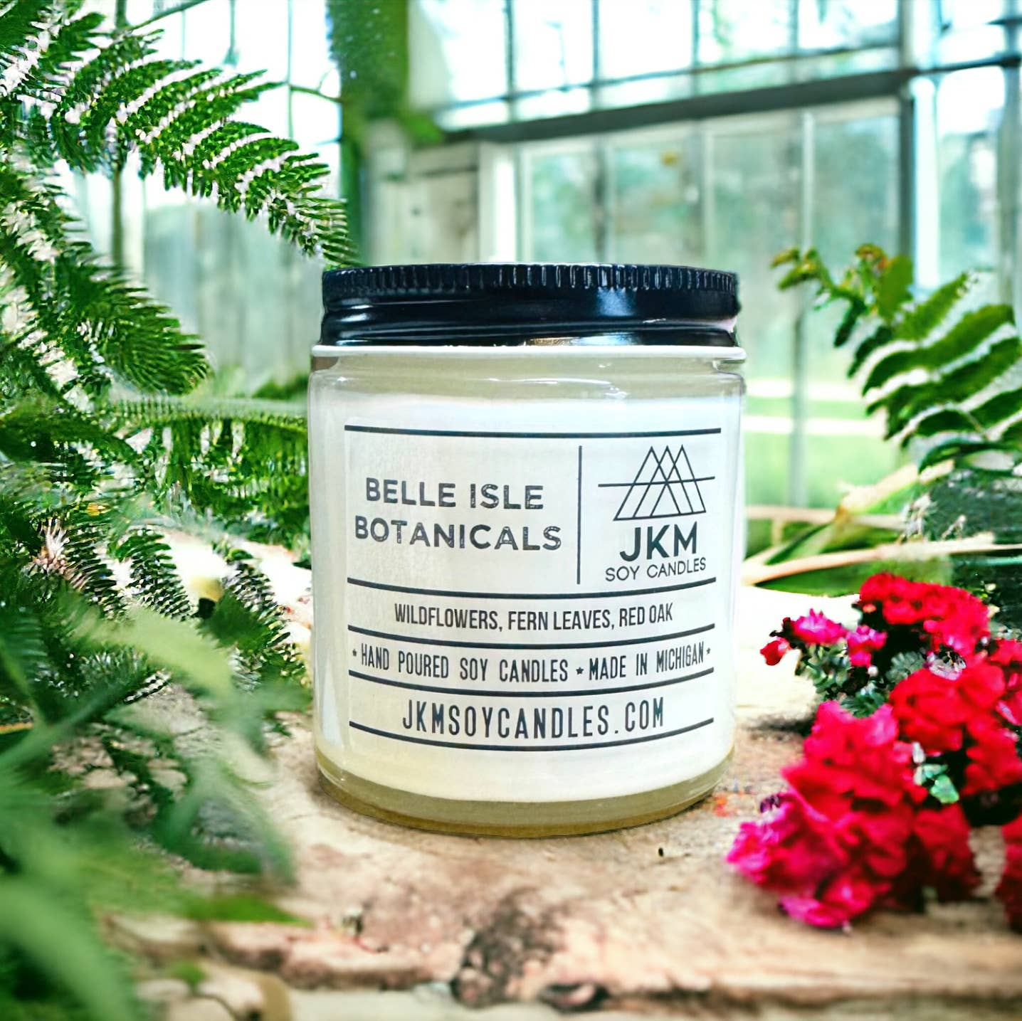 JKM Soy Candles - Belle Isle Botanicals