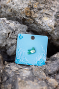 Fin Pin Shop - Mini manta ray enamel pin