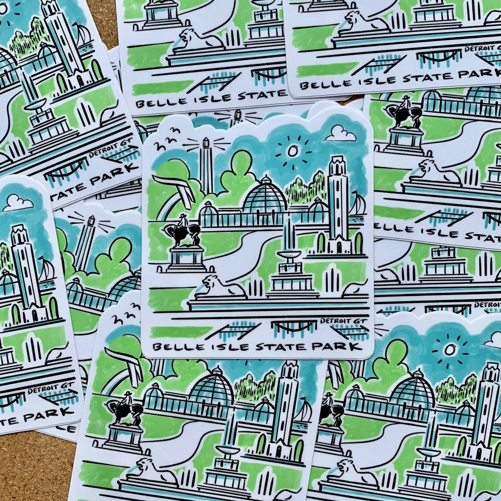 Belle Isle State Park - Sticker