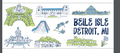 Belle Isle Park Icons Mug