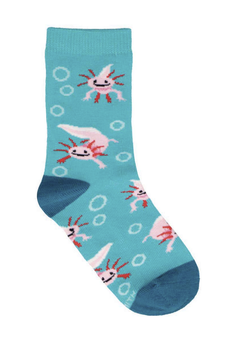 Awesome Axolotl Kids Socks