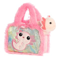 Pink Axolotl Plush + Purse