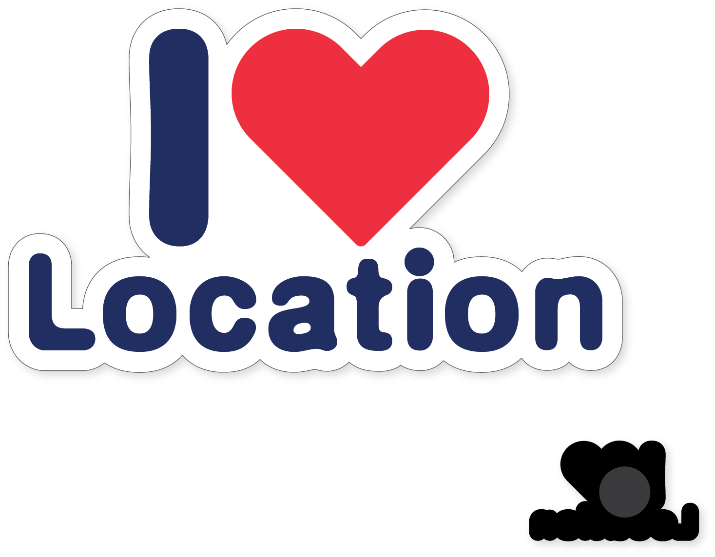 I Heart Belle Isle Magnet