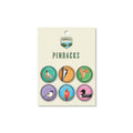Michigan Birds Pinback Set (Set of 6)