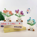 Lilyrosy（Duty free) - Handmade Crochet orchid Flower, Gifts for any occasion