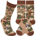 Primitives by Kathy - I'd Rather Be In Nature Socks