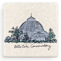 Belle Isle Conservatory Stone Magnet