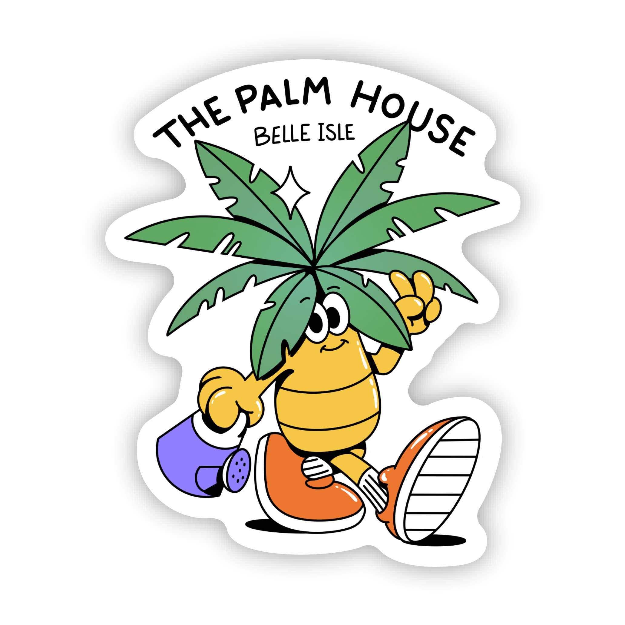 Belle Isle The Palm House Sticker