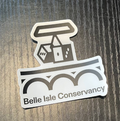 Belle Isle Conservancy Dice Sticker