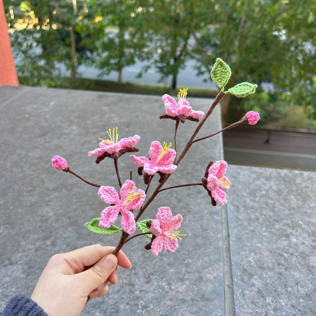 Lilyrosy（Duty free) - Lilyrosy Crochet cherry blossom, Handmade Gifts