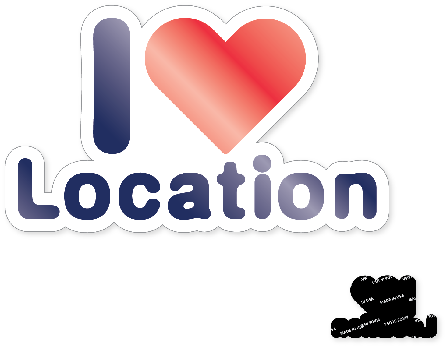 I Heart Belle Isle Magnet