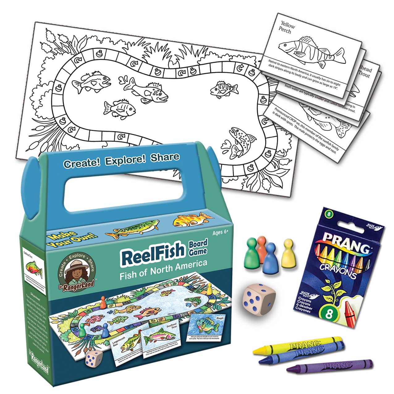 ReelFish Board Game Art Kit